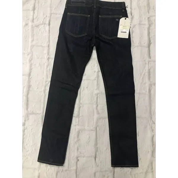 New! $225 Rag & Bone Jean Denny High Rise Skinny Ankle Jeans‎ Warsaw Sz 26 - Image 3