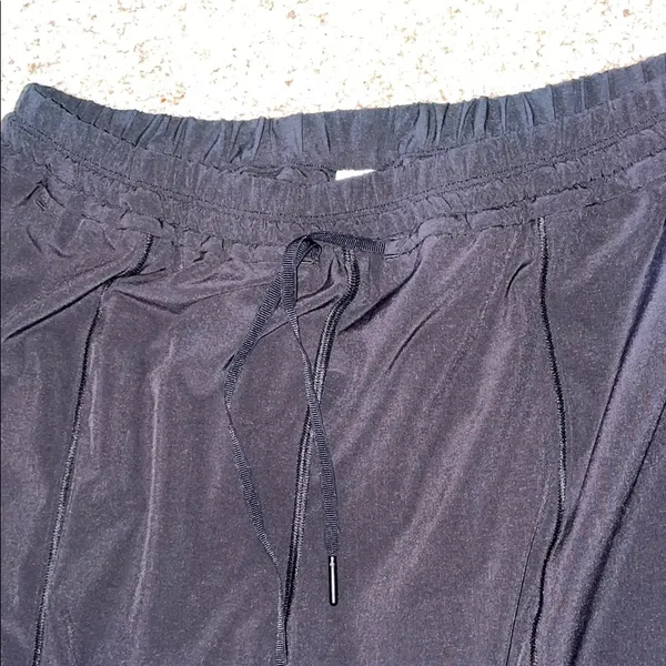 Lululemon Black Relaxed Fit Track Pants with Elastic Waistband - Image 3