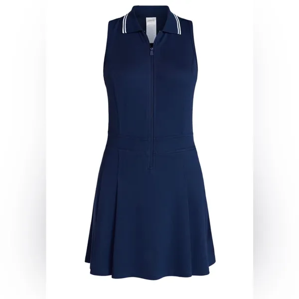 AVIA Womens Golf Dress Size Medium Navy Golf Ball Pocket Tee Holder New - Image 6