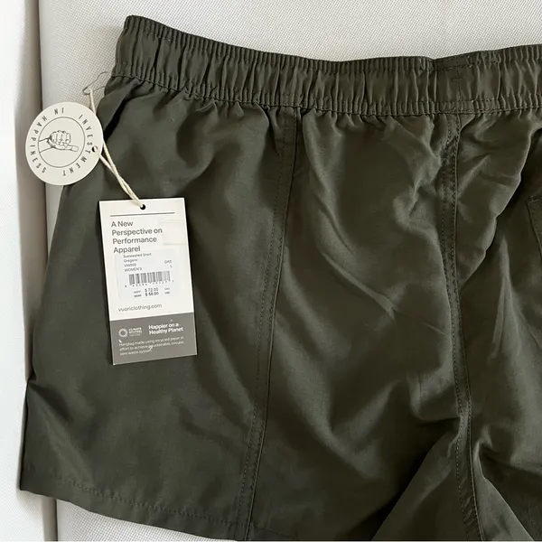 Vuori Sunwashed Short Oregano Size Large Elastic Waist Performance Loungewear - Image 14