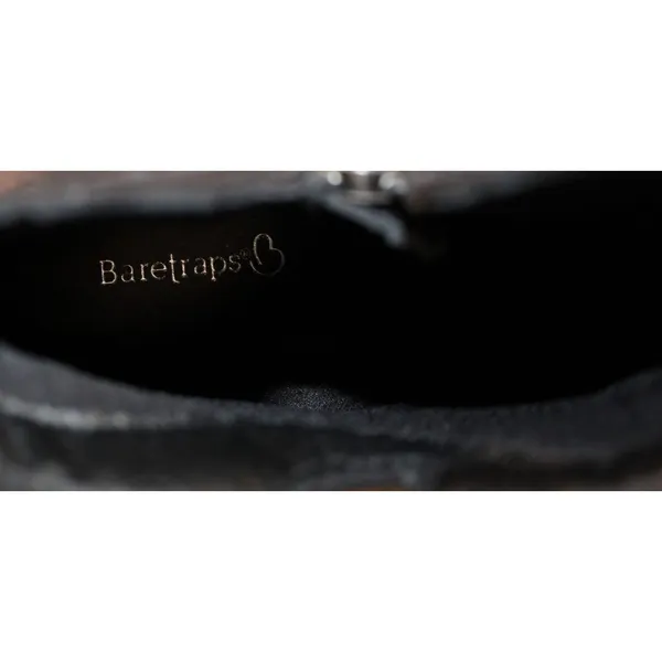 Baretraps Black Faux Leather Ruched Side-Zip Ankle Bootie - Women's Size 8 - Image 8