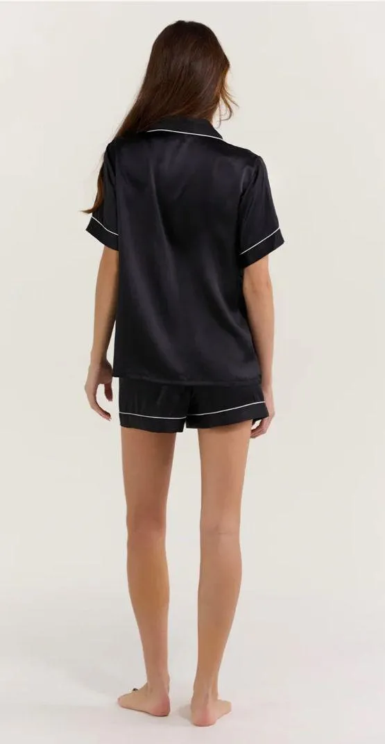 Pajama Set Black Size M - Image 2