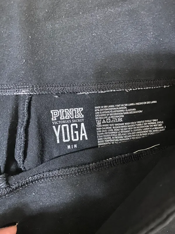 Pink Yoga Pants Size M - Image 3