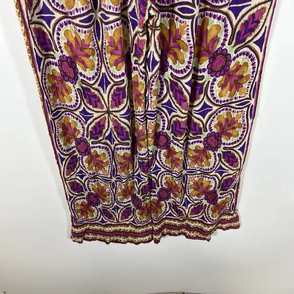 Emerson Rose‎ Women Multicolor Casual Pants Size M Boho Beaded Retro Casual - Image 8