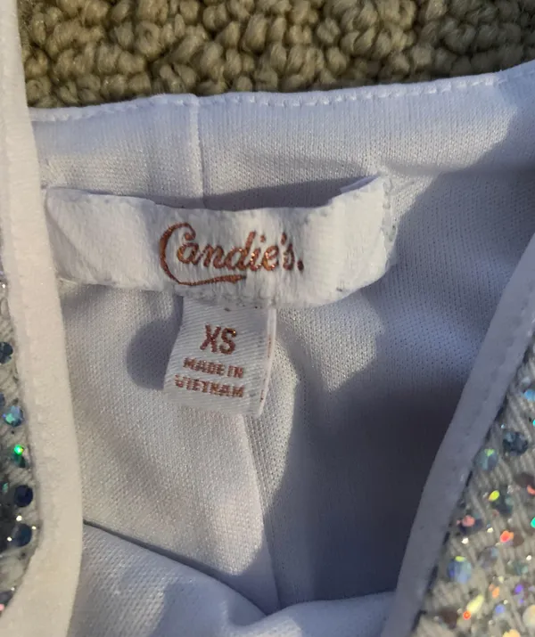 Candie’s Sparkle Mini Dress - Image 4