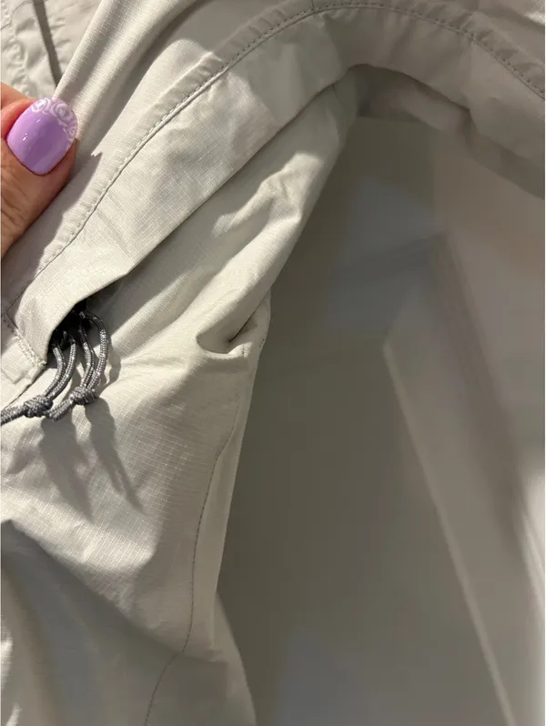 Patagonia H2No Beige Waterproof Jacket with Hood Sz XS - Image 6