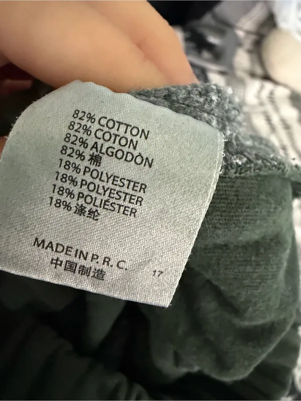 Brandy Melville Green Cotton Blend Jogger Sweatpants Size S - Image 11