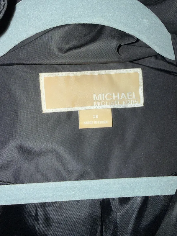 Michael Kors Black Rainjacket - Image 3