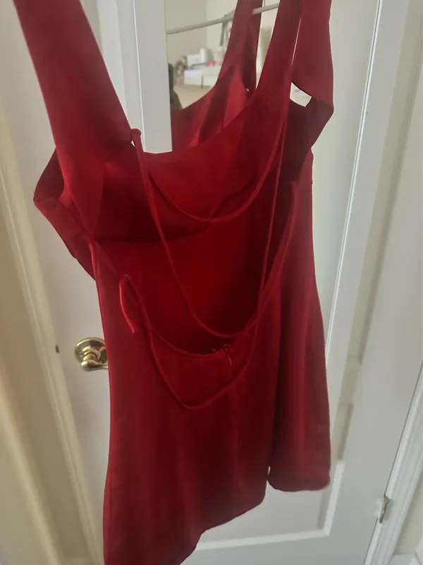 Princess Polly Cobie Mini Dress Red - Image 4