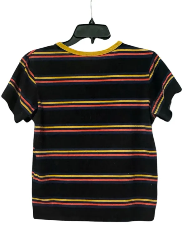 STRANGER THINGS Logo Baby Tee XS/S 17” p2p Black Multi - Image 7