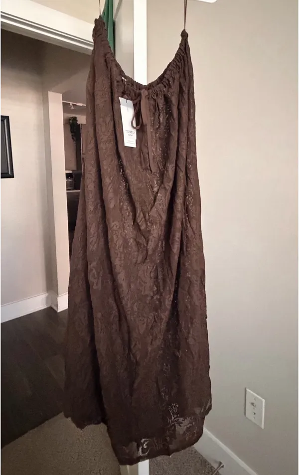 Generation Outcast Clothing SOREN MAXI SKIRT CHOCOLATE - Image 2