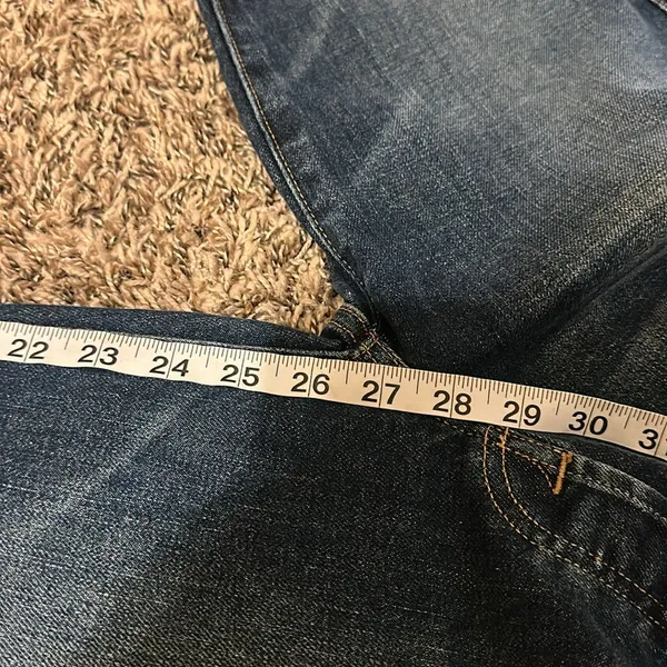 NWT 7 For All Mankind Edie Jeans Blue Size 28 - Image 9