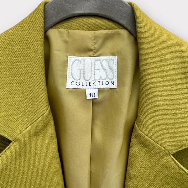 GUESS Collection Chartreuse Belted Blazer - Image 3