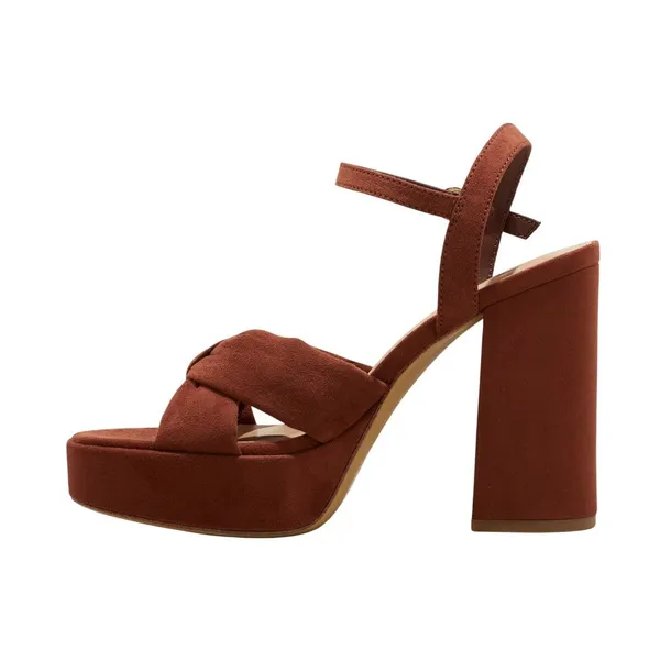 NWT A New Day Womens Riah Platform Heels 88075197 Brown 11M - Image 2