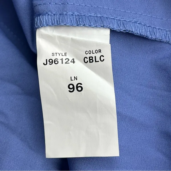 Jaanuu Ceil Blue Scrub Top Womens Size Small Relaxed V-neck Pockets J96124 NEW‎ - Image 5