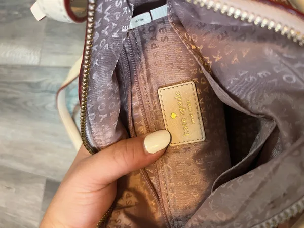 Kate Spade Cream Crossbody Bag - Image 5