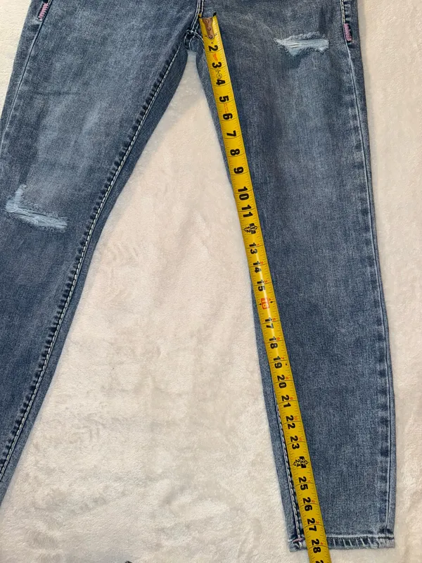 True Religion Jeans Skinny Women’s Jenny Curvy Mid-Rise Super skinny size 30 - Image 3