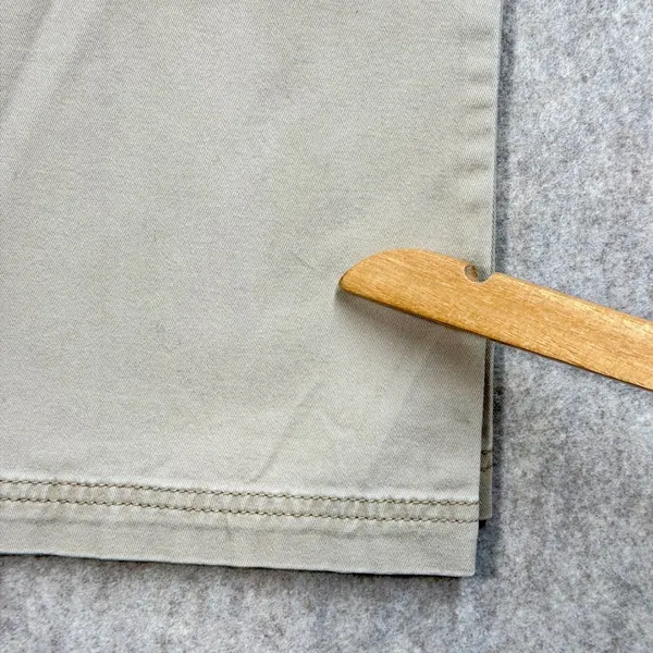 Y2K Abercrombie & Fitch‎ Womens Khaki Chino Pants Low Rise Bootcut Tan Size 4 - Image 5