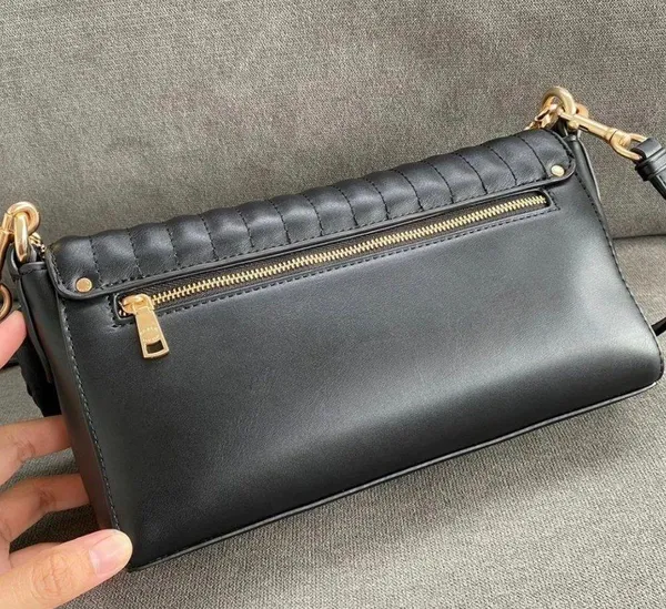 Coach Jade Shoulder Bag With Linear Quilting - Image 6