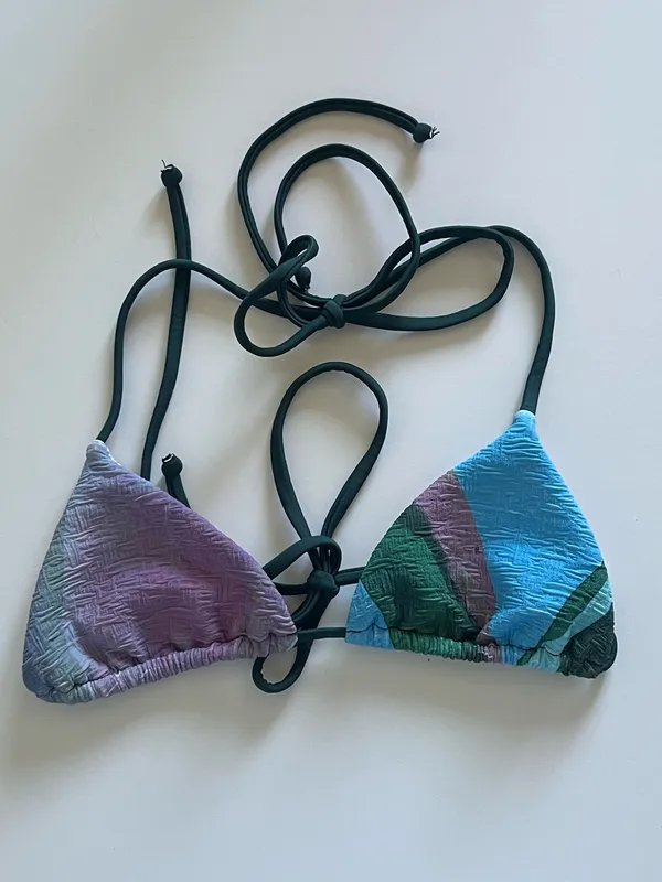 {Free People} Brand New FP Beach Michelle Printed Bikini Top - Image 4