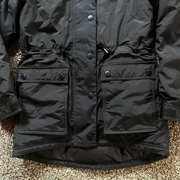 The North Face Jacket Reign on Down Parka Insulated Black Hooded Womens XS - Image 3