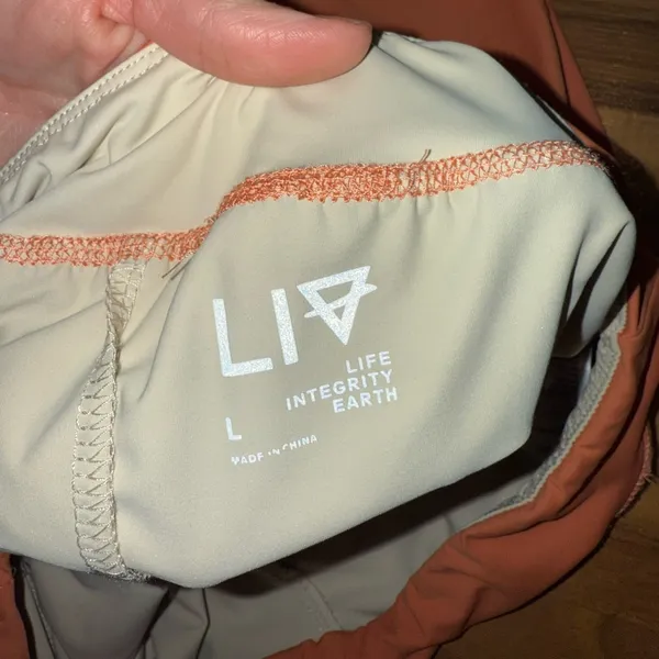 Life‎ integrity earth women’s skort orange SZ L workout athleisure - Image 4