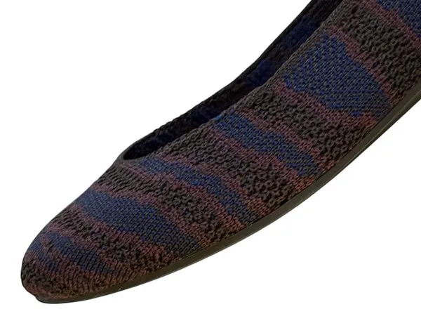 EUC Rothy’s Sapphire Zebra Square Toe Flats Size 8 - Image 7