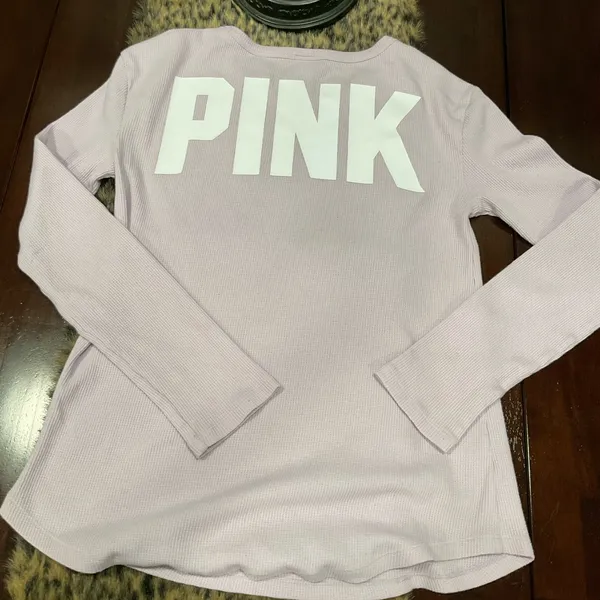 Pink‎ By Victorias Secret Thermal Long Sleeved Top - Image 3