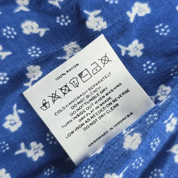Faithfull The Brand La Rochelle‎ Wrap Mini Dress Blue Floral Women's 2 - Image 9