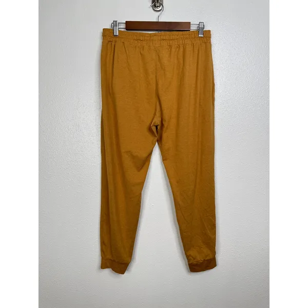 Vuori Performance Jogger Turmeric Heather Orange‎ Women Large VW303 DreamKnit - Image 2
