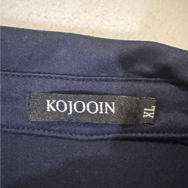 Women’s Kojooin Blue Dress with Ties - Image 3