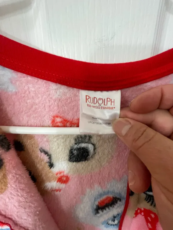 Adolfo Pink Christmas Pijama - Image 3