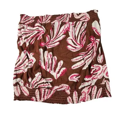 Anthropologie Bubble Strapless Smocked Top - Image 4