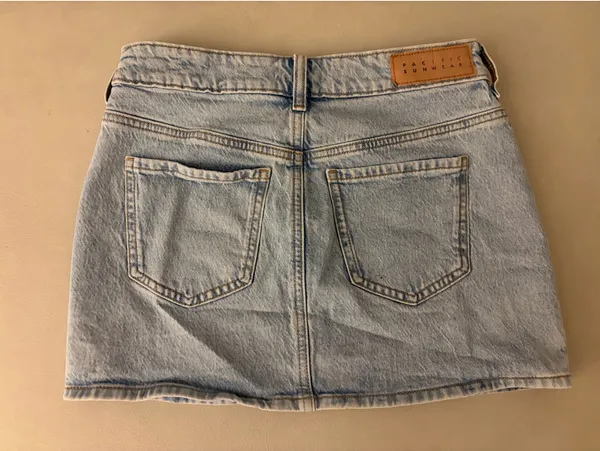 Denim Mini PacSun Skirt - Image 2