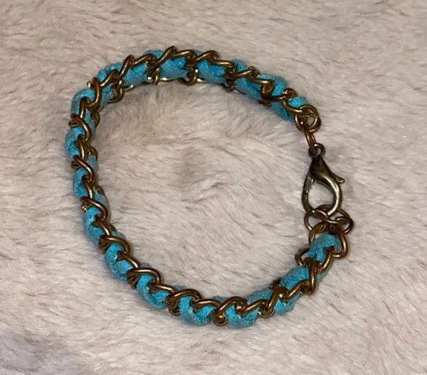 Boho Jewelry Set Womens Blue - Image 3