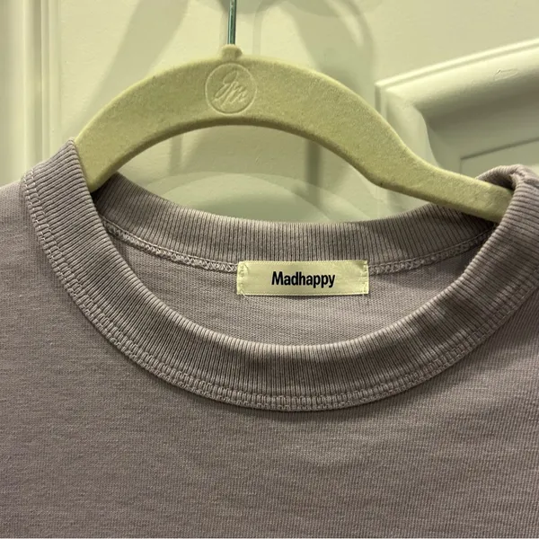 Madhappy Purple Short Sleeve Crewneck Tshirt Size S - Image 3
