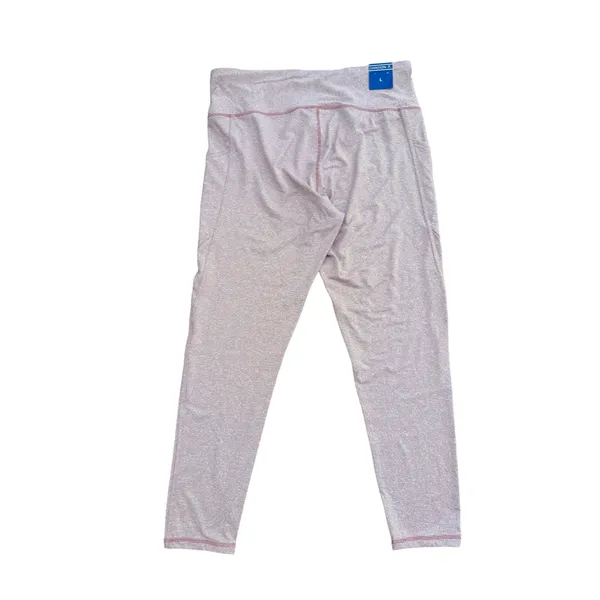 Danskin Leggings Womens Large L Pink New High Rise Pockets Space Dye 9179 - Image 4