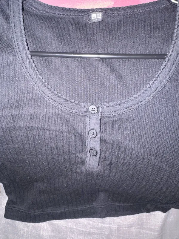 Black crop top - Image 4