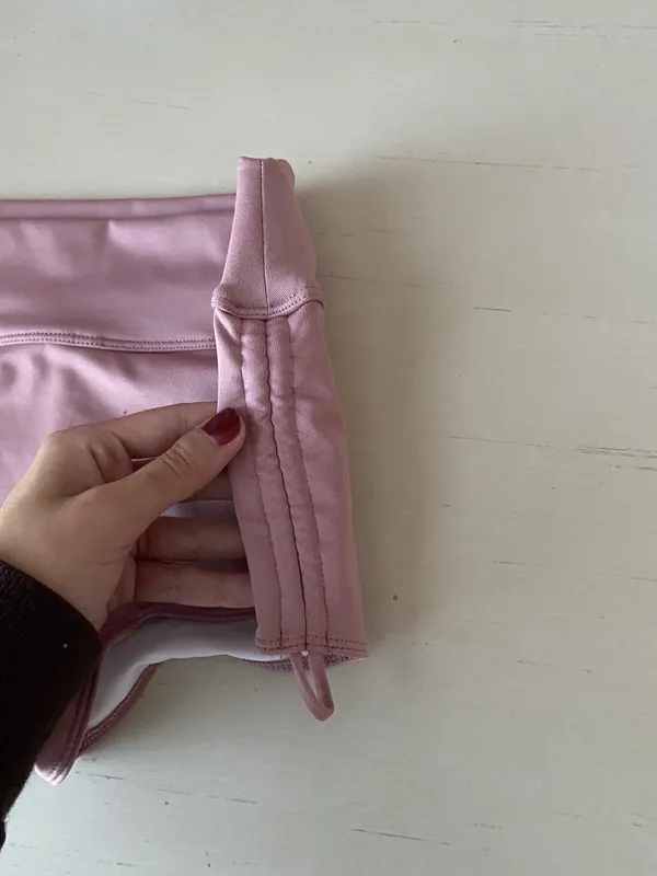 Victoria’s secret PINK mauve baby pink ruched boy short bikini bottoms - Image 5
