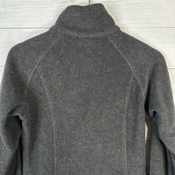 Columbia Womens size Small Benton Springs Full Zip Fleece Jacket Black 1372111 - Image 6
