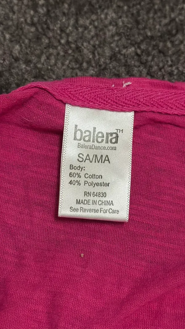 Balera Dancewear Top Pink - Image 2