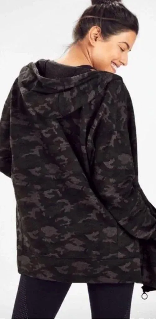 Fabletics Leah Oversized Zip Hoodie* - Image 2