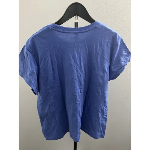 Universal Threads  Blue Graphic Print Crew Neck Short Sleeve Tee XL - Image 2