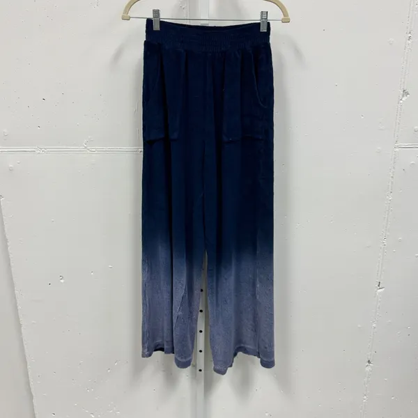 Anthropologie Electric& Rose Miramar Terry Pant in Blue Ombre Small Relaxed Navy - Image 2