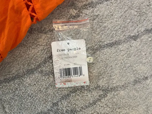 Free People Tank Top Lace orange - Image 5