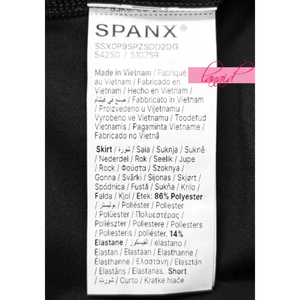 Spanx On The Move High-Rise Mini Skort Very Black Utility Hi-Waist Waisted Skirt - Image 10