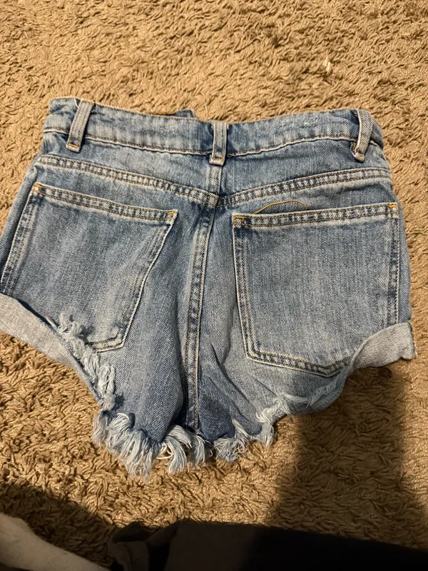 denim shorts Blue Size 0 - Image 2