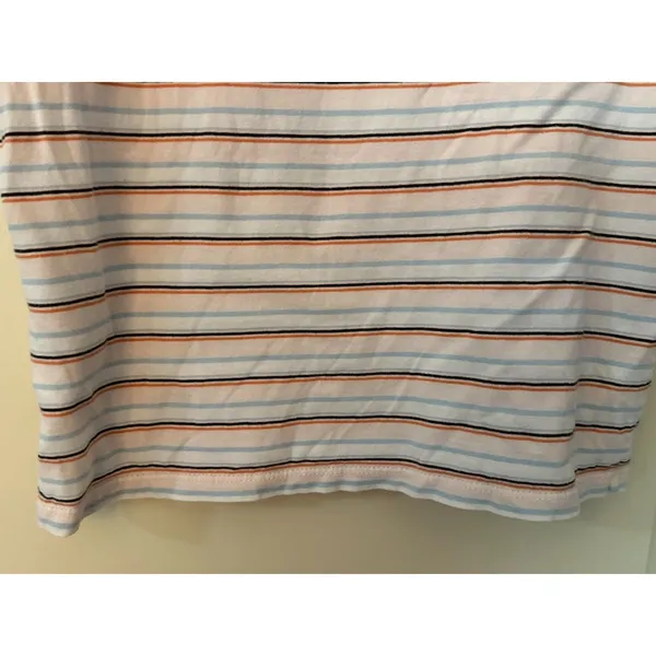 Levi's Sherbert Striped Babydoll Tee Shirt Women's Sz XS - Image 10