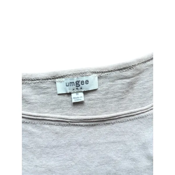 Umgee Women's Tan & Pink Loose Fitting Top - Image 6