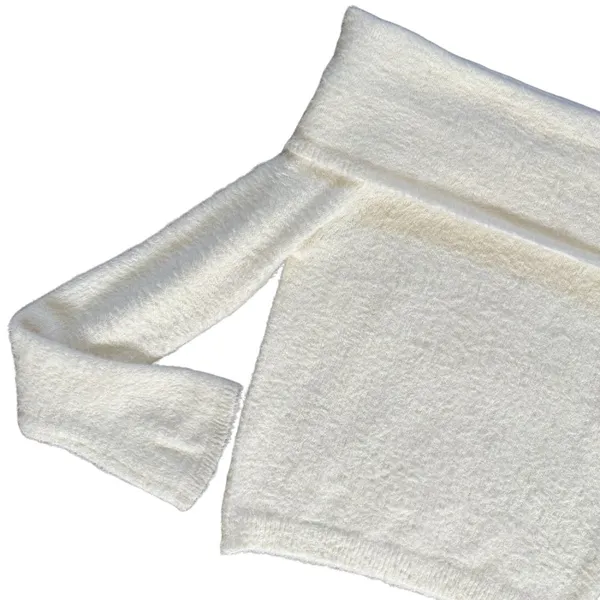 Wild Fable White Off Shoulder Sweater XS - Image 5